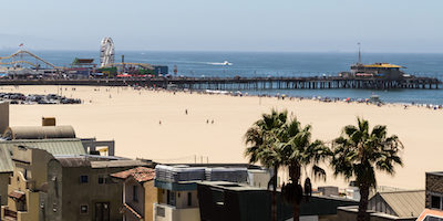 Los Angeles, Kalifornien, USA, Santa Monica Beach